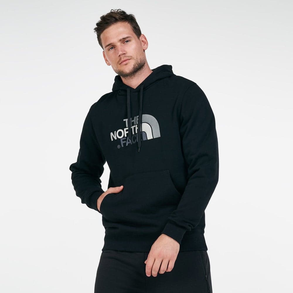Drew Peak Pullover Hoodie Black Classic Cotton - Image 1