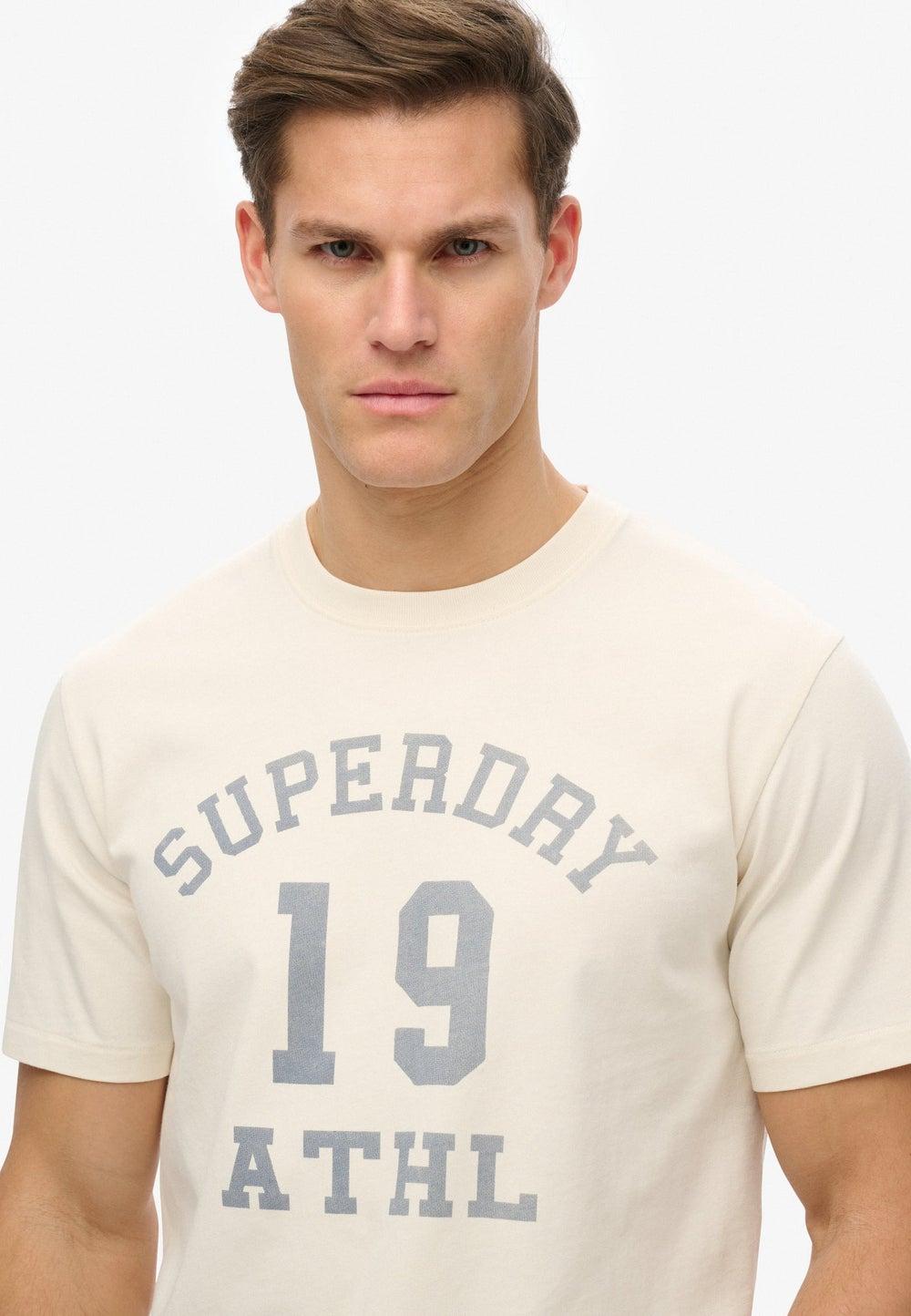 Vintage Athletic Graphic T-Shirt Loose Fit Essential - Image 1