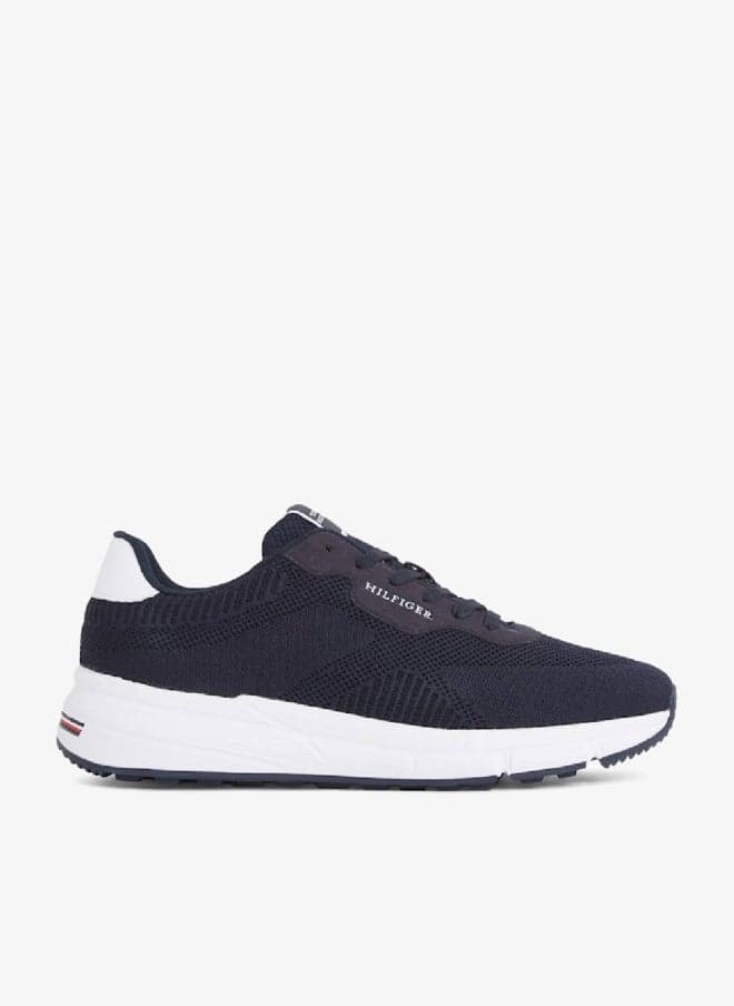 Lightweight RWB Knit Sneakers Black - Image 1