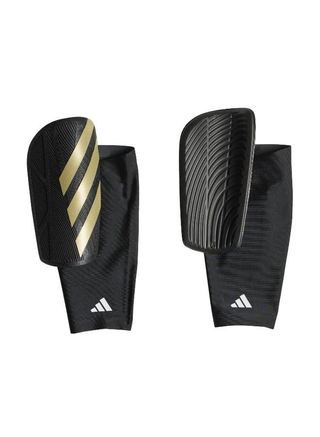 Adidas Tiro Competition Shinguards Black Gold Football Gear - Image 1