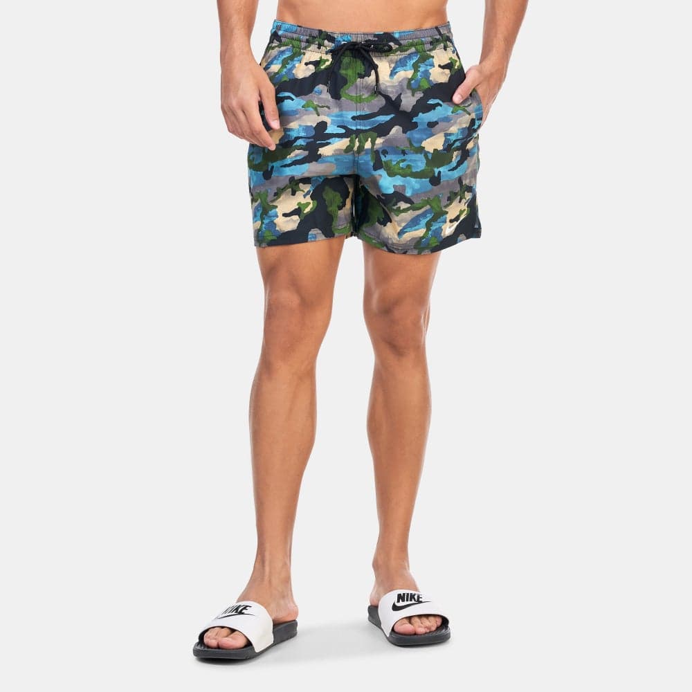Nike Men's Volley Swim Shorts 5" Camo Black - Image 1