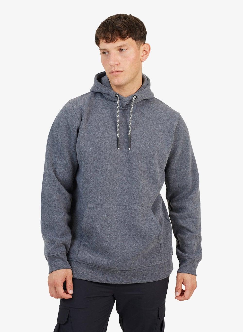 Charcoal Marl Pullover Hoodie Mss 628Schizoidl - Image 1