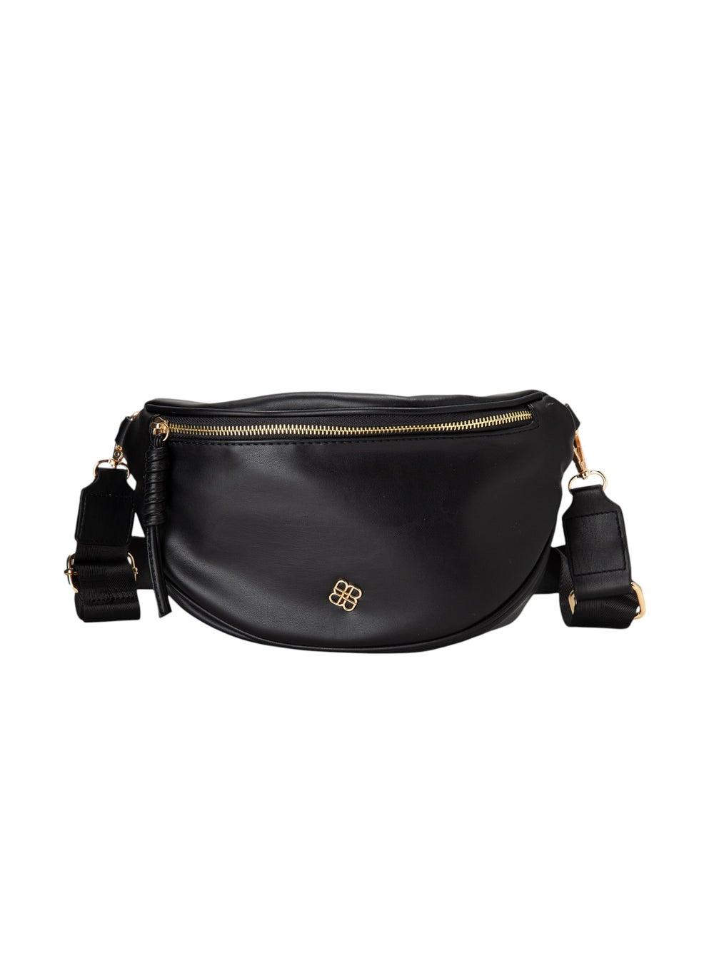 Black PU Crossbody Bag 951 6305 Chic Essential - Image 1