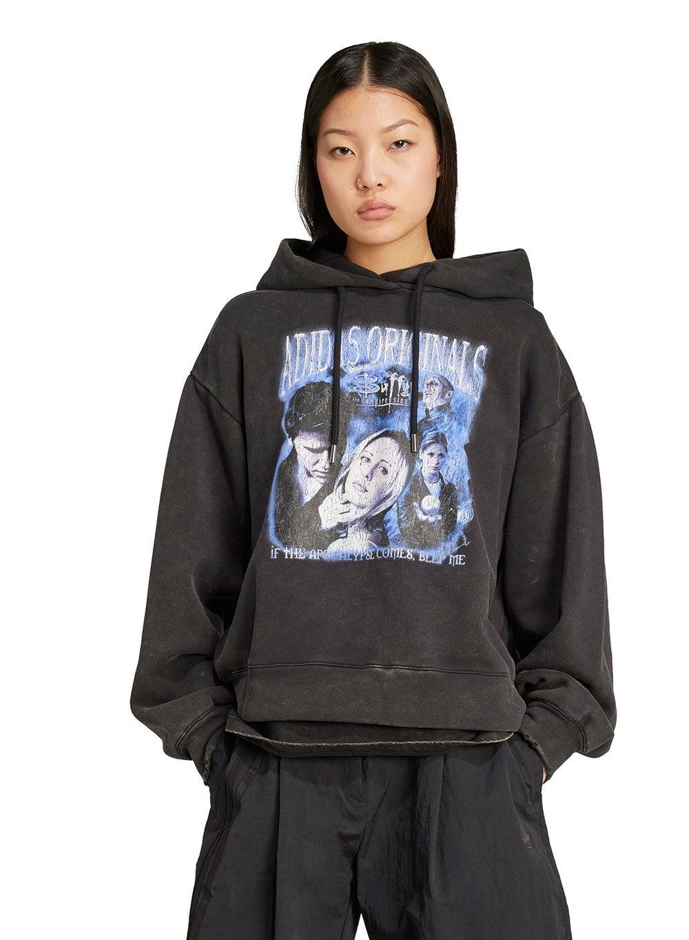 Adidas 20th Century Fox Disney Hoodie Jw0155 Black - Image 1