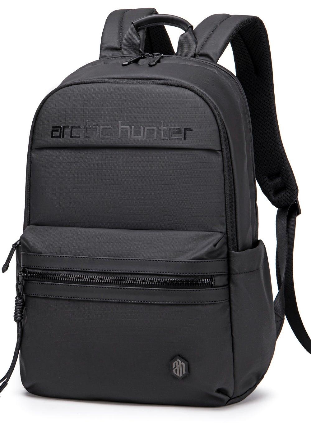 B00536 Premium Water-Resistant Laptop Backpack Black - Image 1