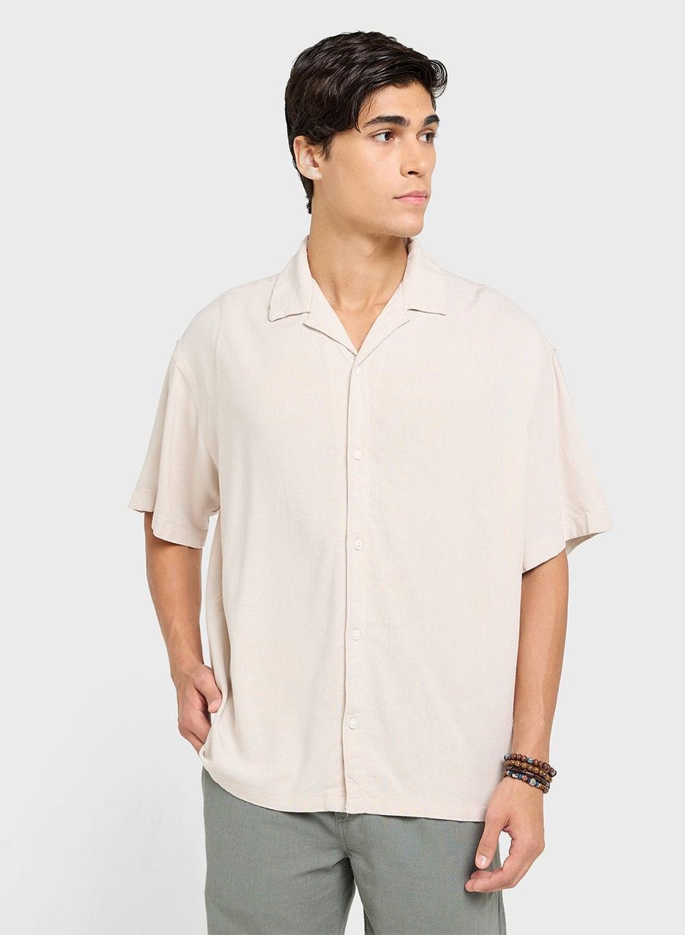 JACK & JONES Jjwayne Regular Fit Moonbeam Shirt - Image 1
