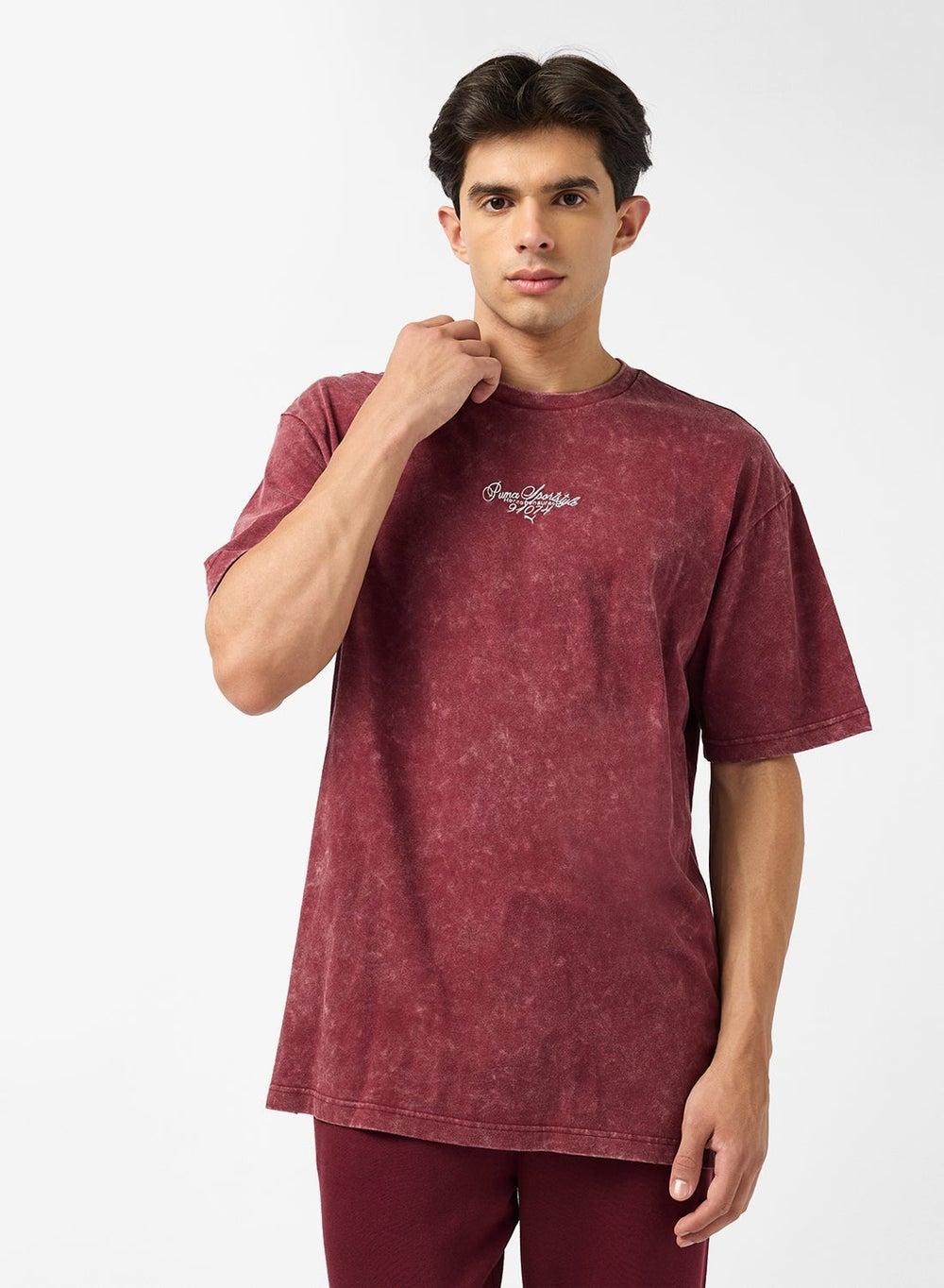 Graphic Font Play Washed Relaxed T-Shirt 63211996 - Image 1