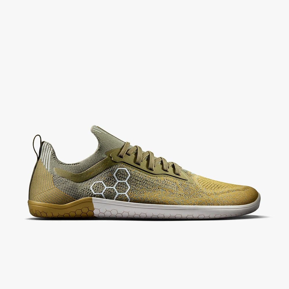 Primus Lite Knit Mens Forest Green Trainers - Image 1