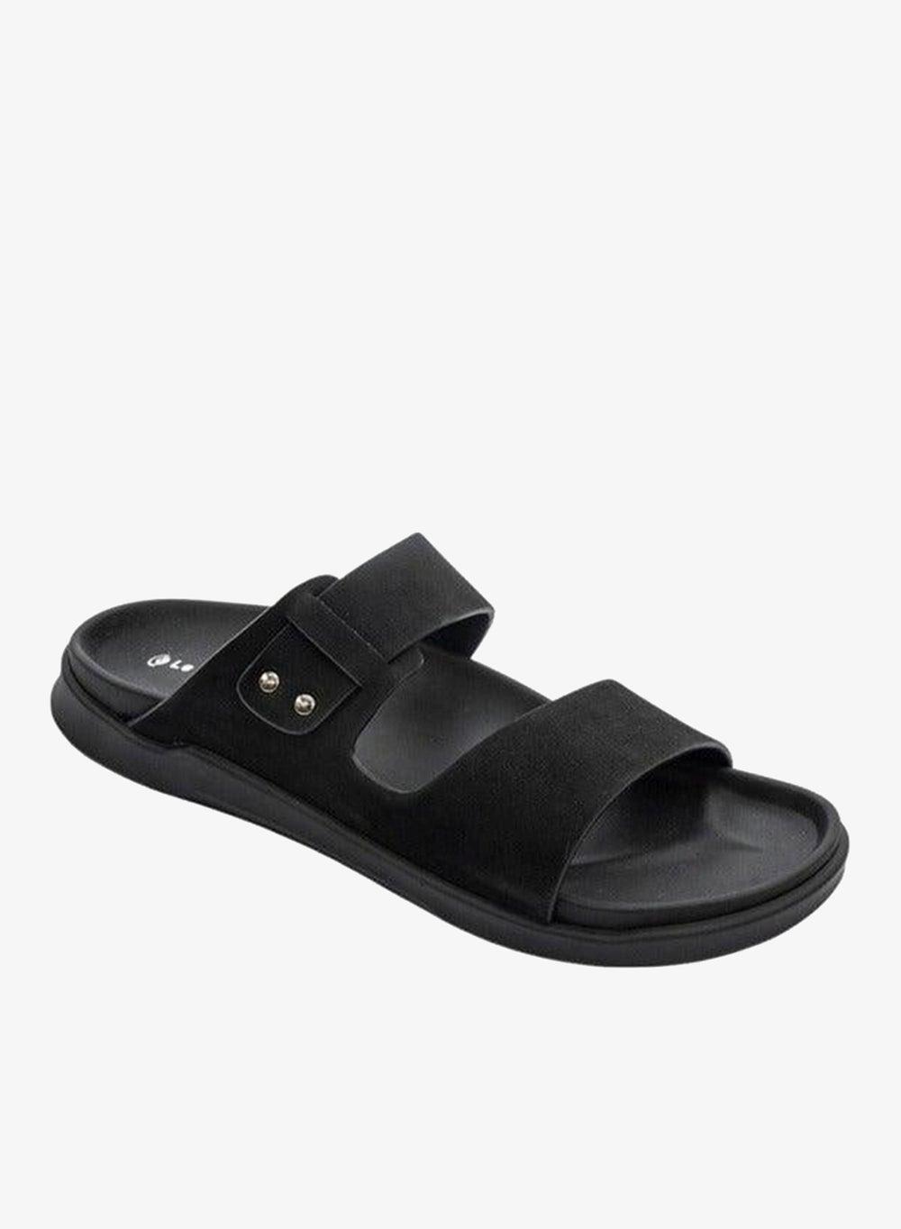 Gs R601 Men’s Black Casual Slip-On Sandals - Image 1