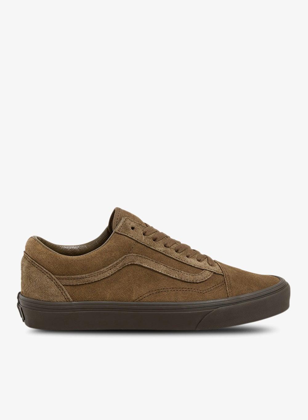 Vans Old Skool VAZ422PR Brown Suede Sneakers - Image 1