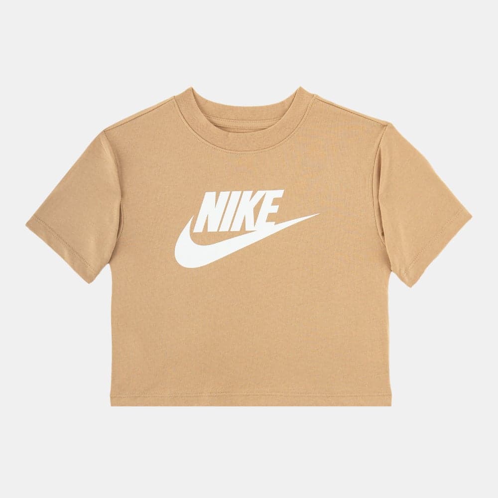 Nike Kids HBR Club T-Shirt Nk36L160 Brown - Image 1