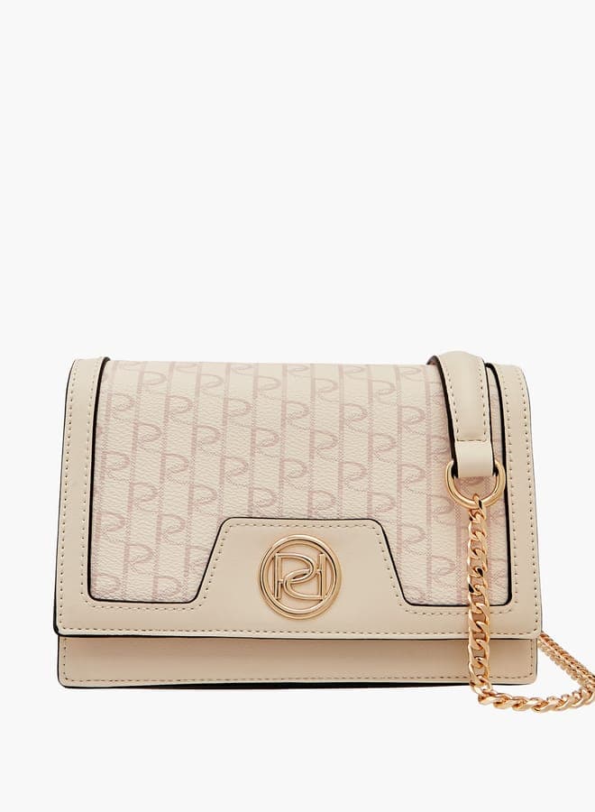 Pink Monogram Crossbody Chain Bag Mtc C72342 - Image 1