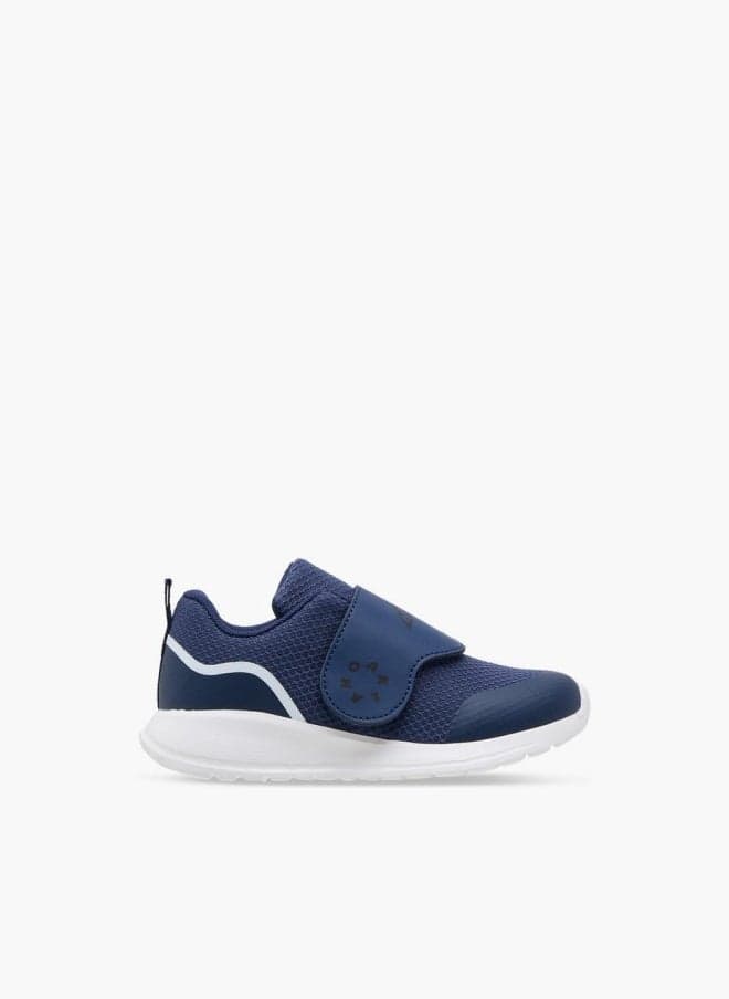 Navy Logo Sports Sneakers Sx240001Bj Velcro Closure - Image 1