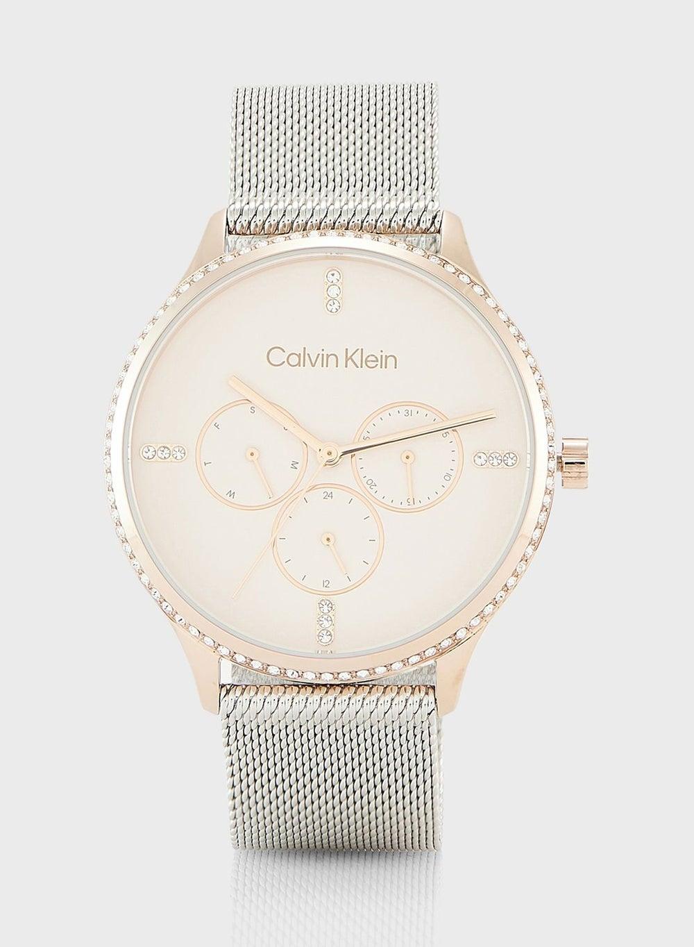 CKDSS 25200374 Silver Steel Analog Women’s Watch - Image 1