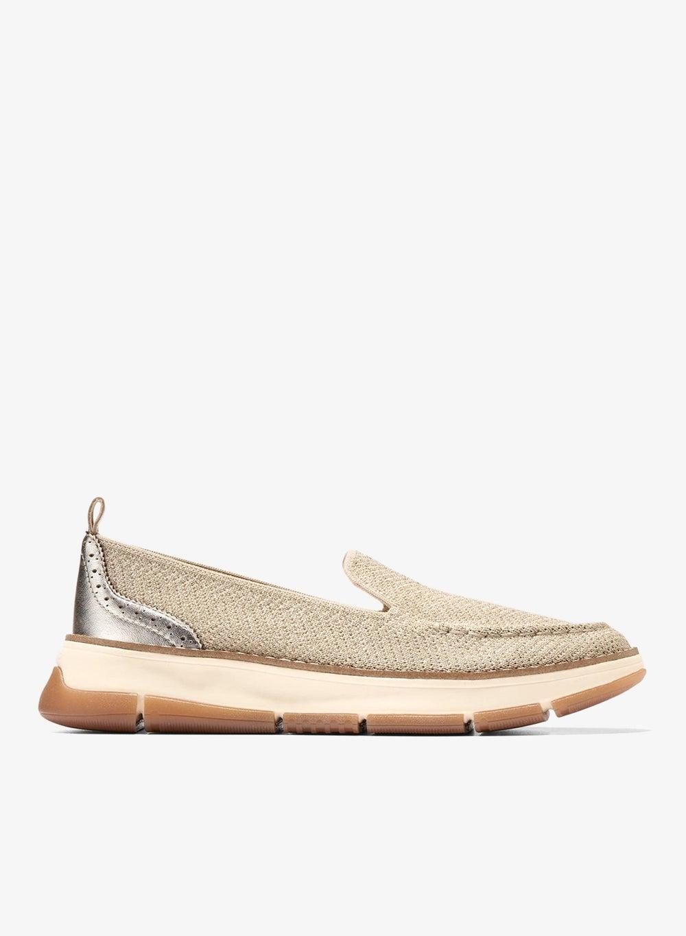 ZEROGRAND Rella Stitchlite Venetian Loafers – Wide Fit - Image 1