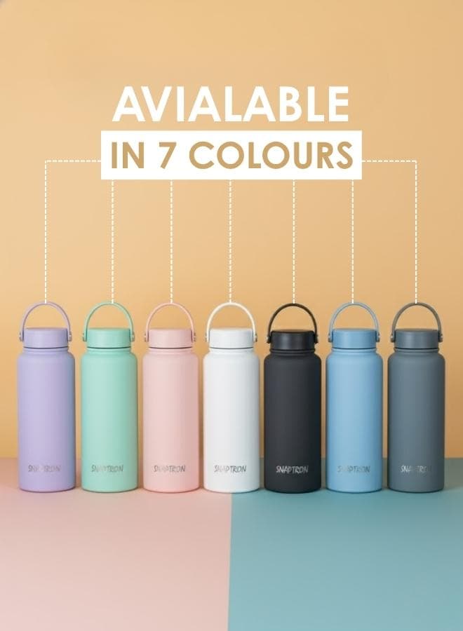 SNAPTRON® 1000ml Wide Mouth Insulated Sports Bottle - Image 1
