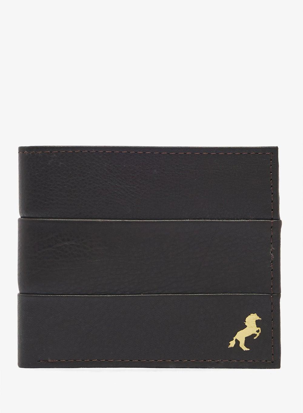 Phw170 Genuine Leather Bi-Fold Wallet in Brown - Image 1