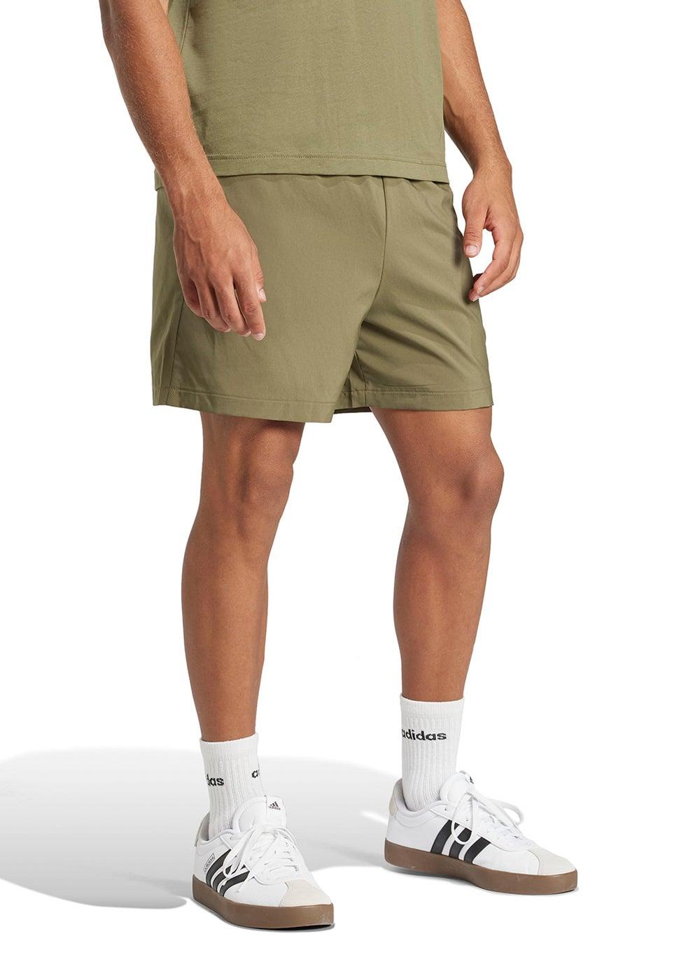 adidas Jf1113 Essential Logo Chelsea Shorts Olive - Image 1