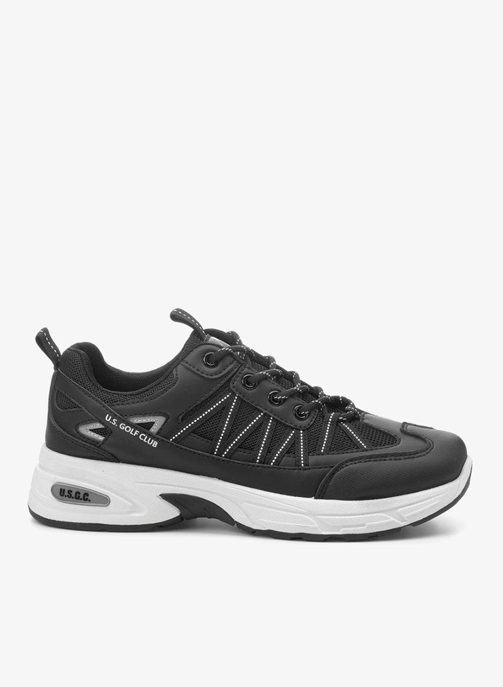 Men’s Black Retro Sneakers Italy-Inspired Casual Comfort - Image 1