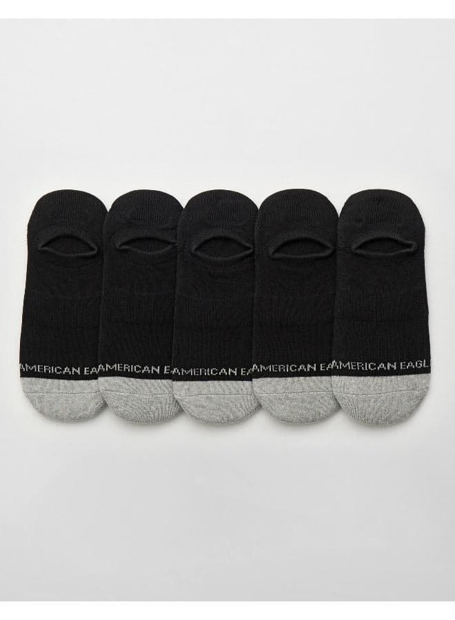 AE Invisible Logo Socks 5-Pack Everyday Comfort - Image 1