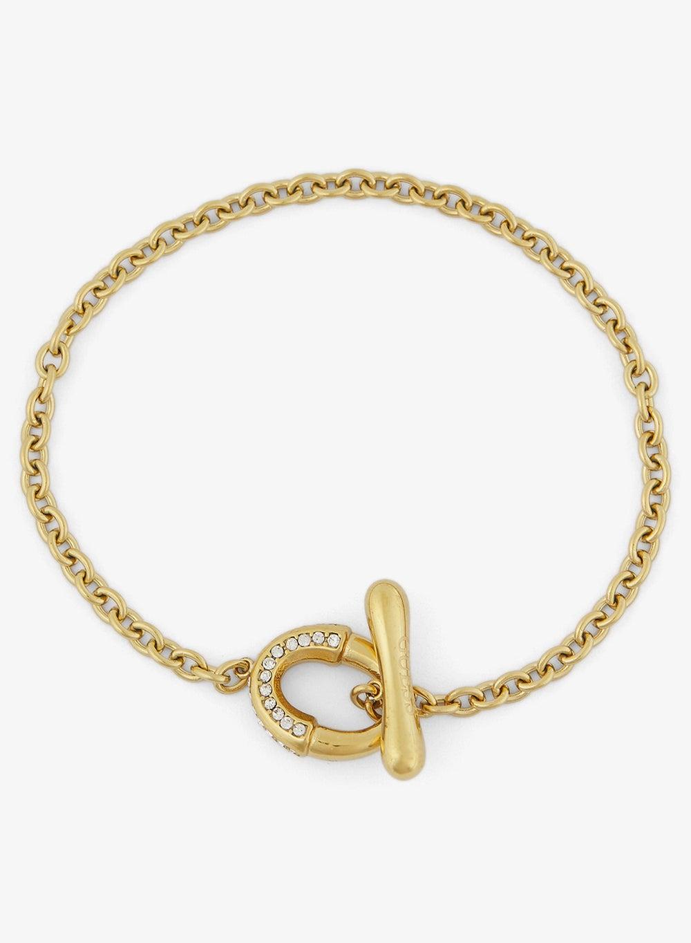 Majorelle Gold Minimalist Bracelet JUBB05372JWYG - Image 1