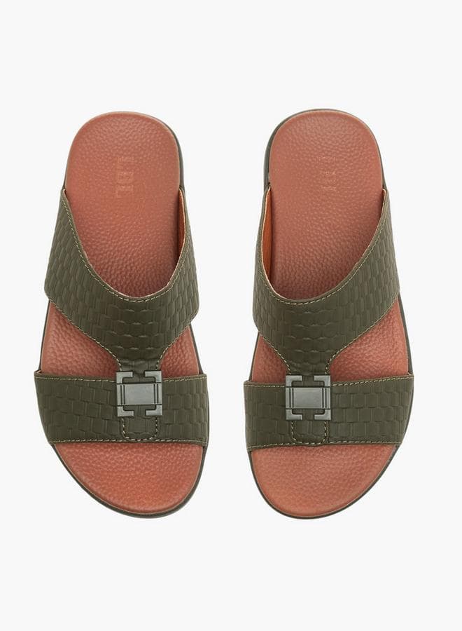 Roch 257N Metal Accent Arabic Slip-On Sandals - Image 1