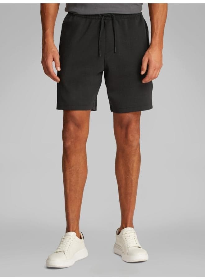Calvin Klein Logo Stripe Relaxed Fit Shorts J30J327246 - Image 1