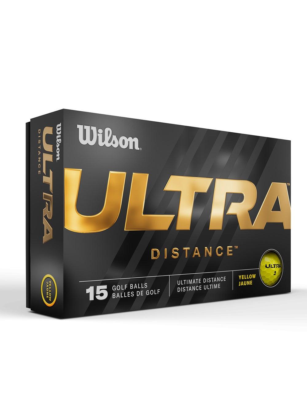 Wilson Ultra Distance Golf Balls 15-Pack White - Image 1