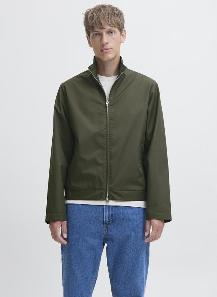 Forest Night Zip-Through High Collar Jacket 12279160 - Image 1