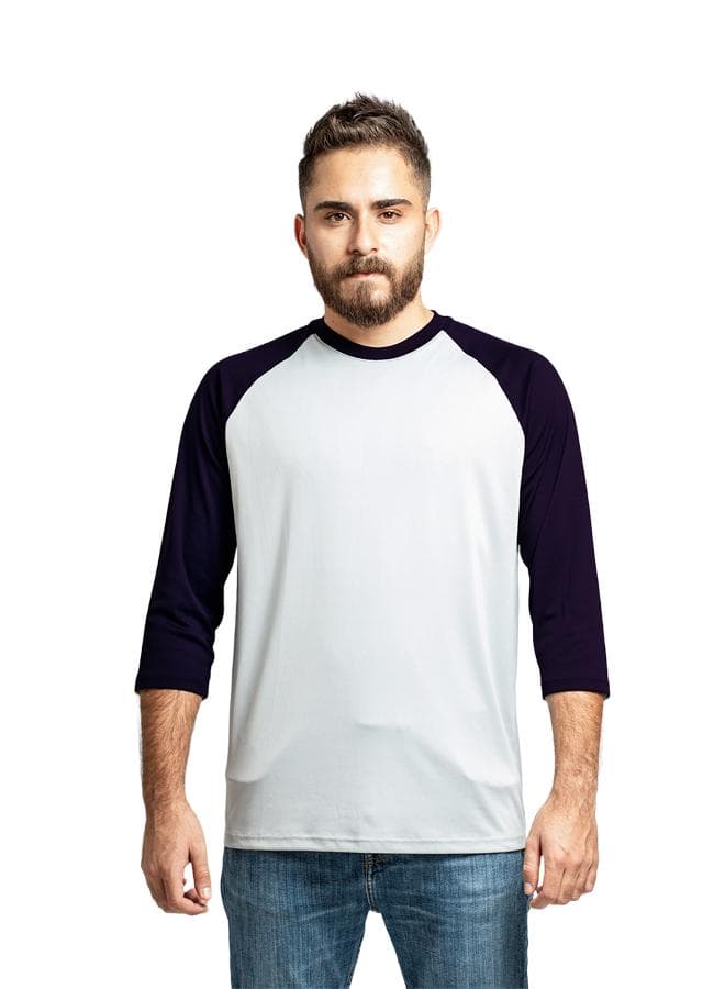 Men’s Raglan Baseball T-Shirt Ezy-Dri Performance Tee - Image 1