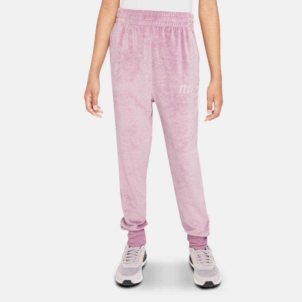 Girls Pink Straight Fit Joggers Nkfz5589 523 - Image 1