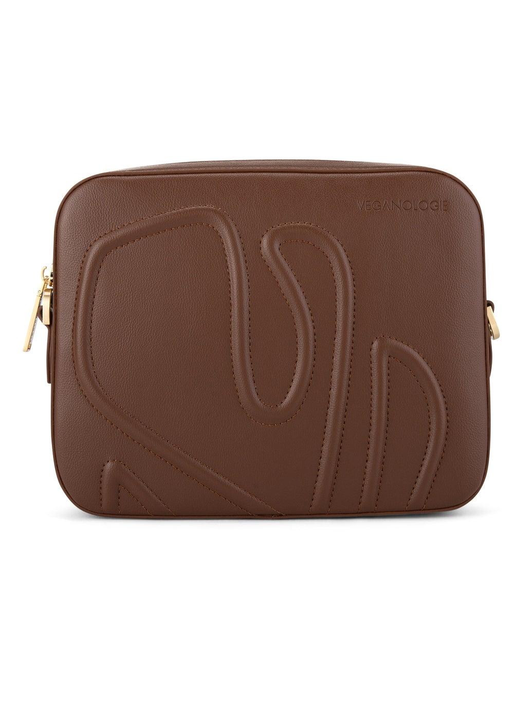 Maze Bamboo Crossbody Bag 1.5 Stems Chocolate - Image 1