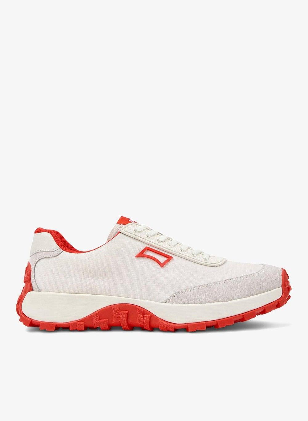 Drift Trail Men’s Sneakers White Recycled Nubuck - Image 1