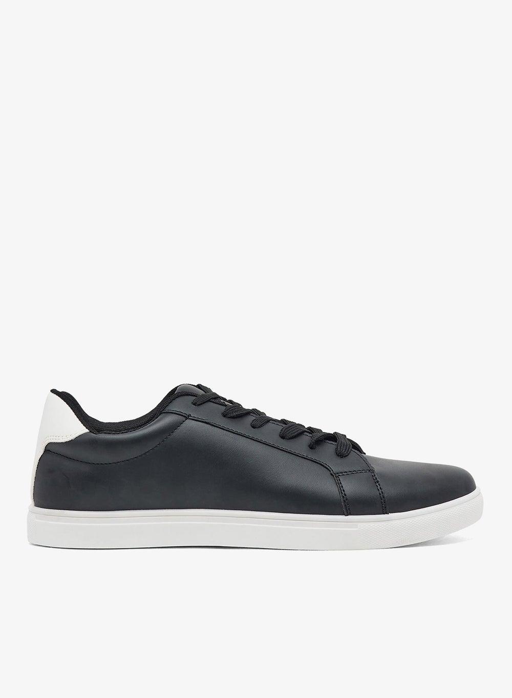 Louie Black Low-Top Essential Sneakers Mfw - Image 1
