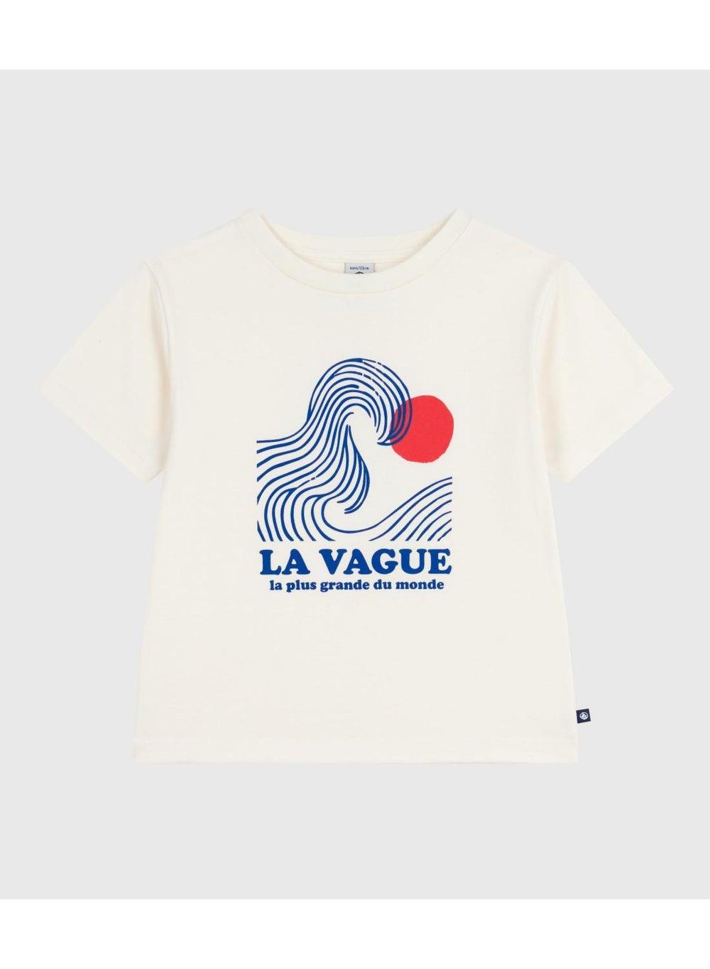 Boys Milk Cotton Printed T-Shirt Classic Fit - Image 1