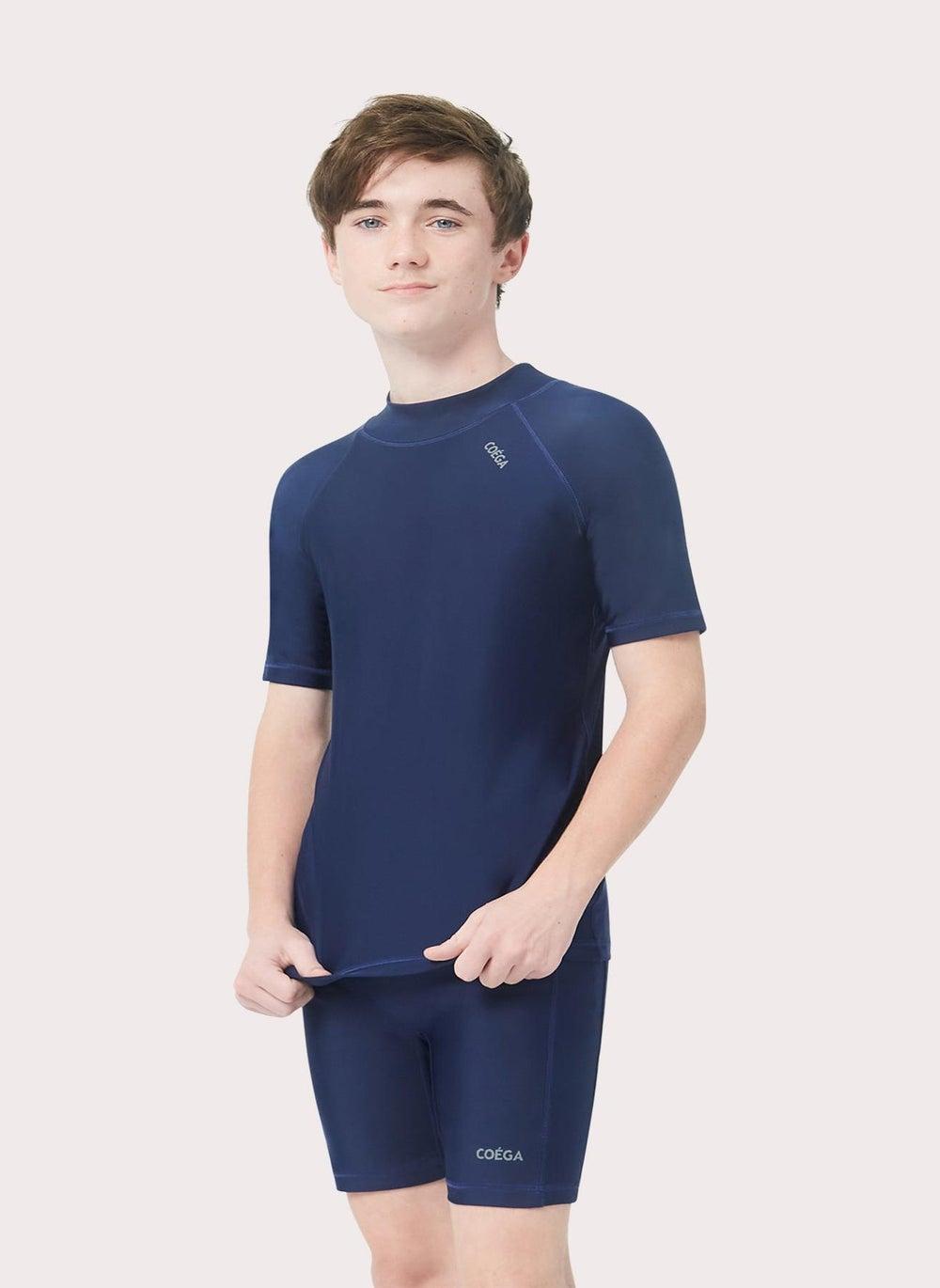 COEGA Youth Navy Two-Piece UV50 Swim Suit - Image 1