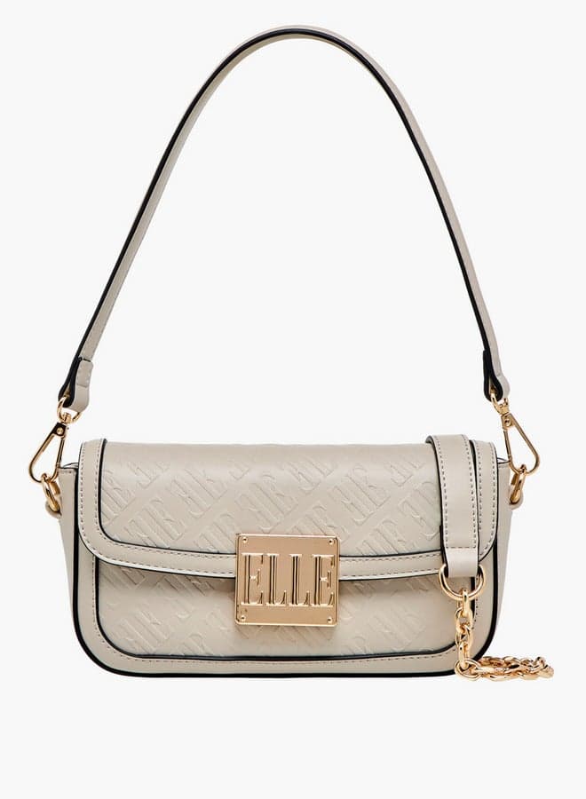 Ivory Monogram Shoulder Bag Mtc C73525 Chain Strap - Image 1