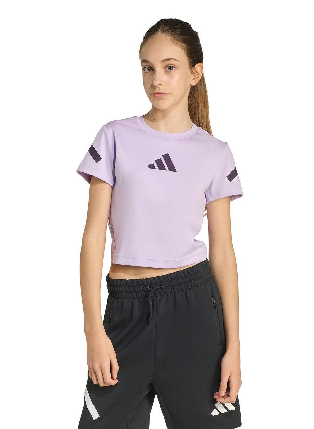 Youth Z.N.E. Cropped Tee Jw2408 Slim Fit - Image 1