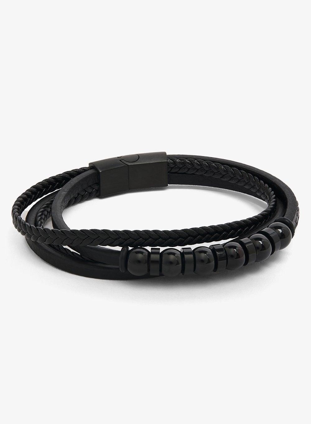 Black Layered Bracelet Tmj2504040 - Image 1