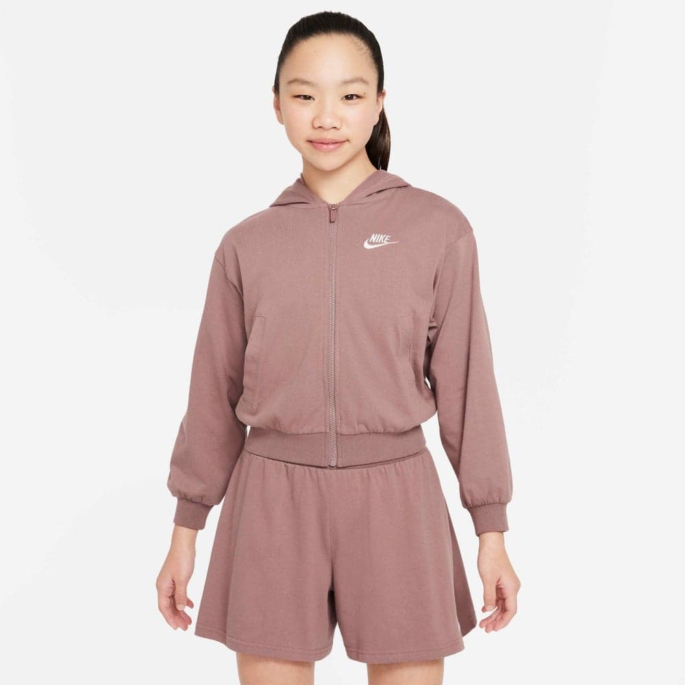 Nike Kids Sportswear Full-Zip Hoodie Pink - Image 1