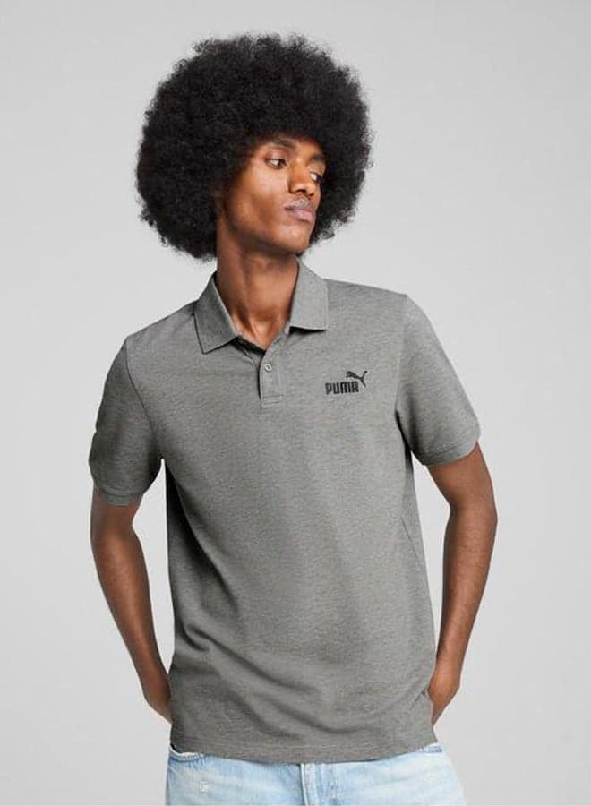 PUMA 68255203 Essential Logo Pique Polo Shirt - Image 1