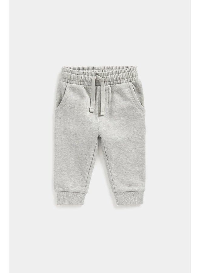 Boys Grey Joggers Eb191 Everyday Comfort Fit - Image 1