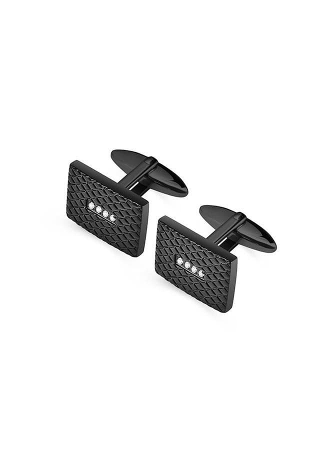 Riblor Renzo Rcl3 Rsb Stainless Steel Cufflinks - Image 1