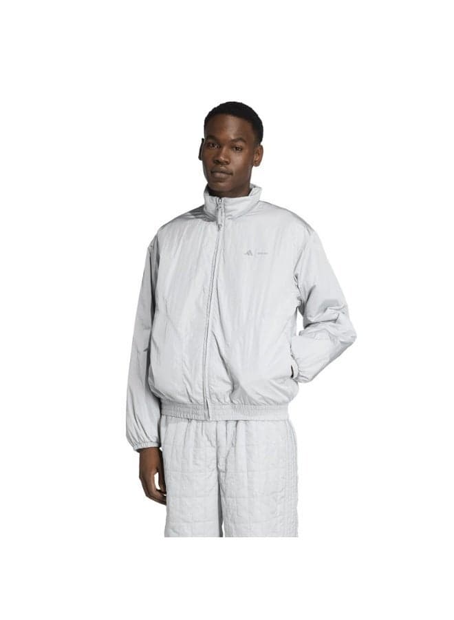 Tracktop M Grey Men's Training Track Jacket - Image 1