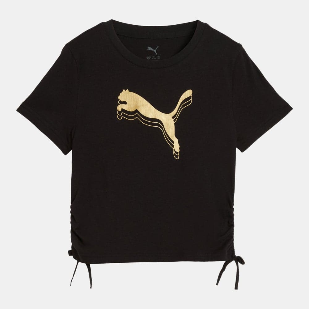 PUMA Kids Metallic Knotted T-Shirt PM68641951 - Image 1