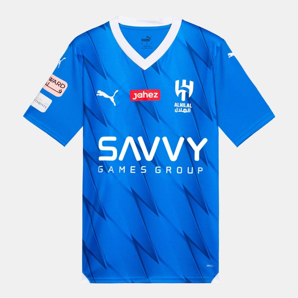 Al Hilal 2023/24 Home Football Jersey Men's Blue - Image 1
