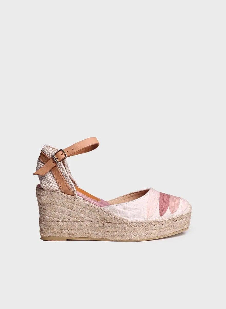 Lola-CM Pink Wedge Espadrille - Image 1