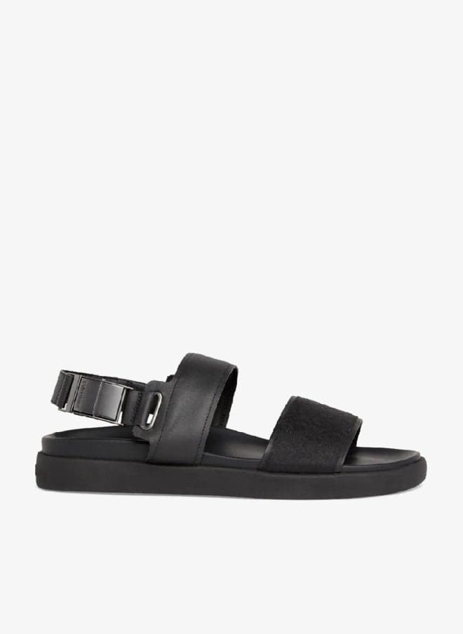 Calvin Klein Logo Jacquard Back Strap Sandals - Image 1