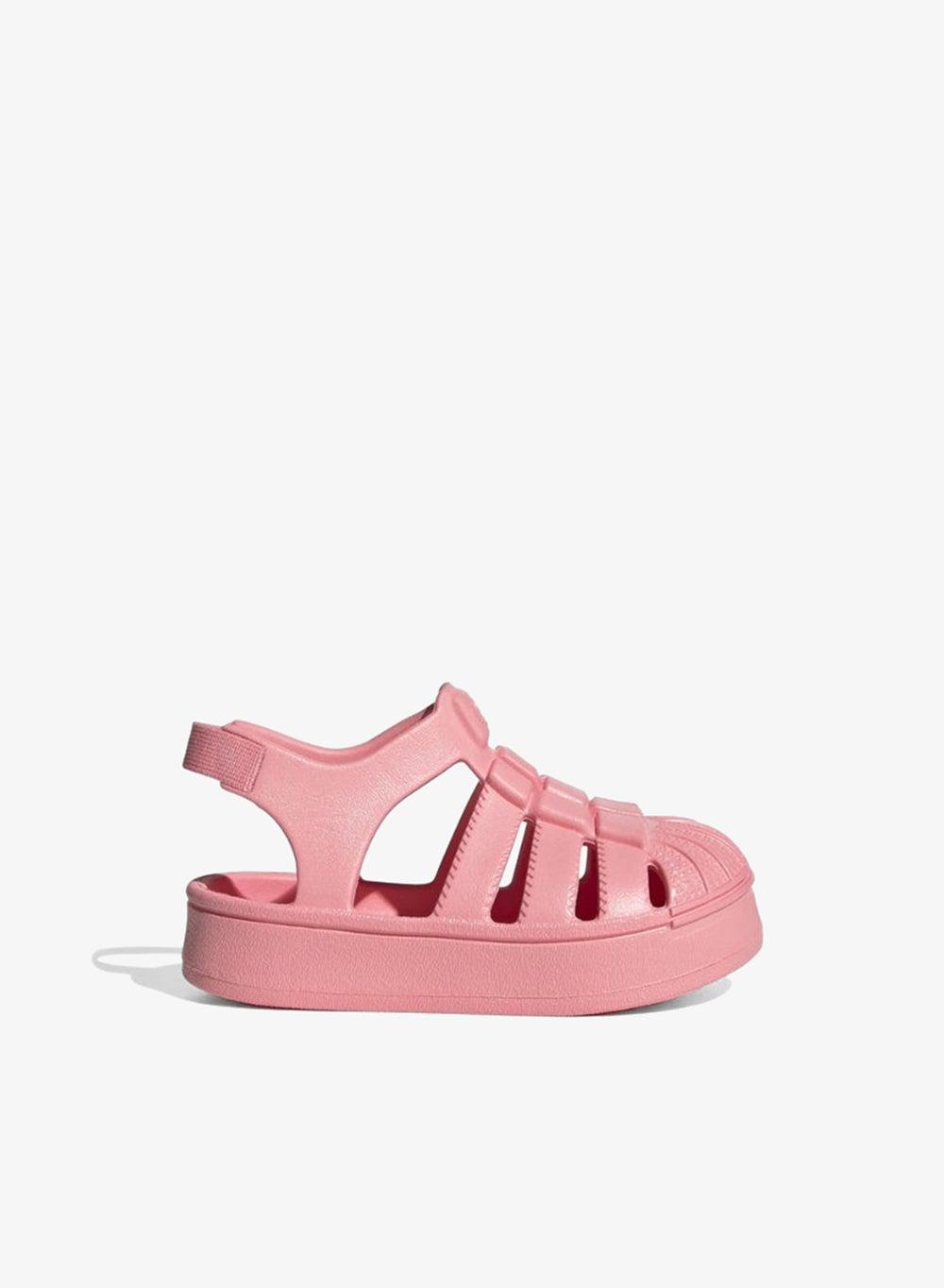 Adidas Superstar Kids Sandals Pink Comfort Fit - Image 1