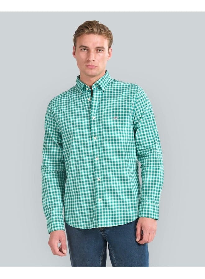 Gant Men's Classic Check Cotton Poplin Shirt - Image 1
